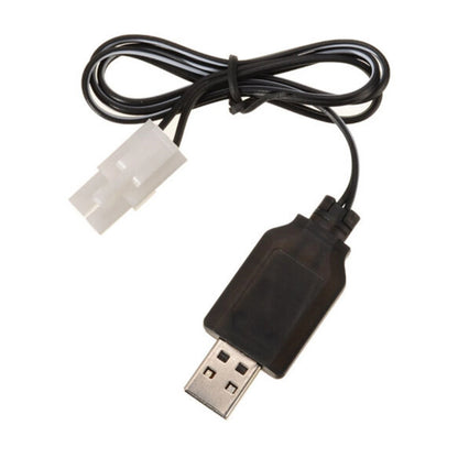 9.6V 200mA USB NiCd/NiMH Battery Charger Cable for RC Car Boat Model