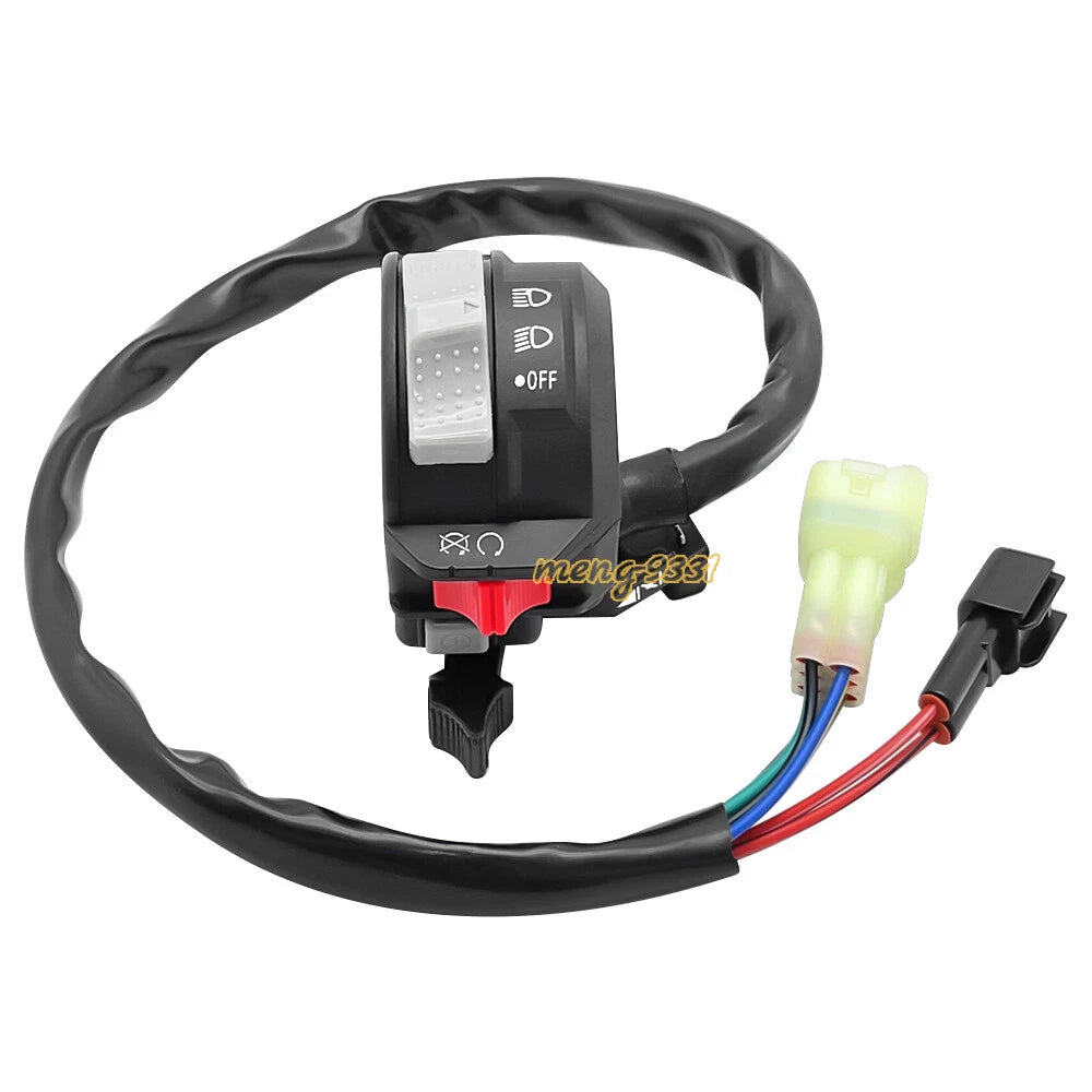 Handlebar Start Switch Headlight for Yamaha Wolverine 350 450 (1995–2020)