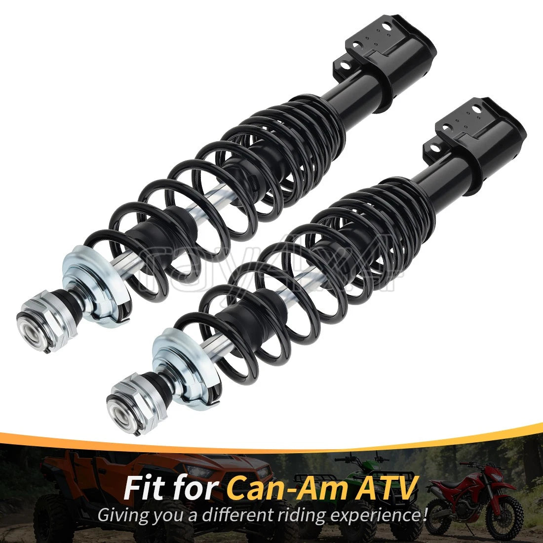 2Pcs Front Shocks for Can-Am Outlander 400 MAX 4x4 XT HO EFI (2005–2014)