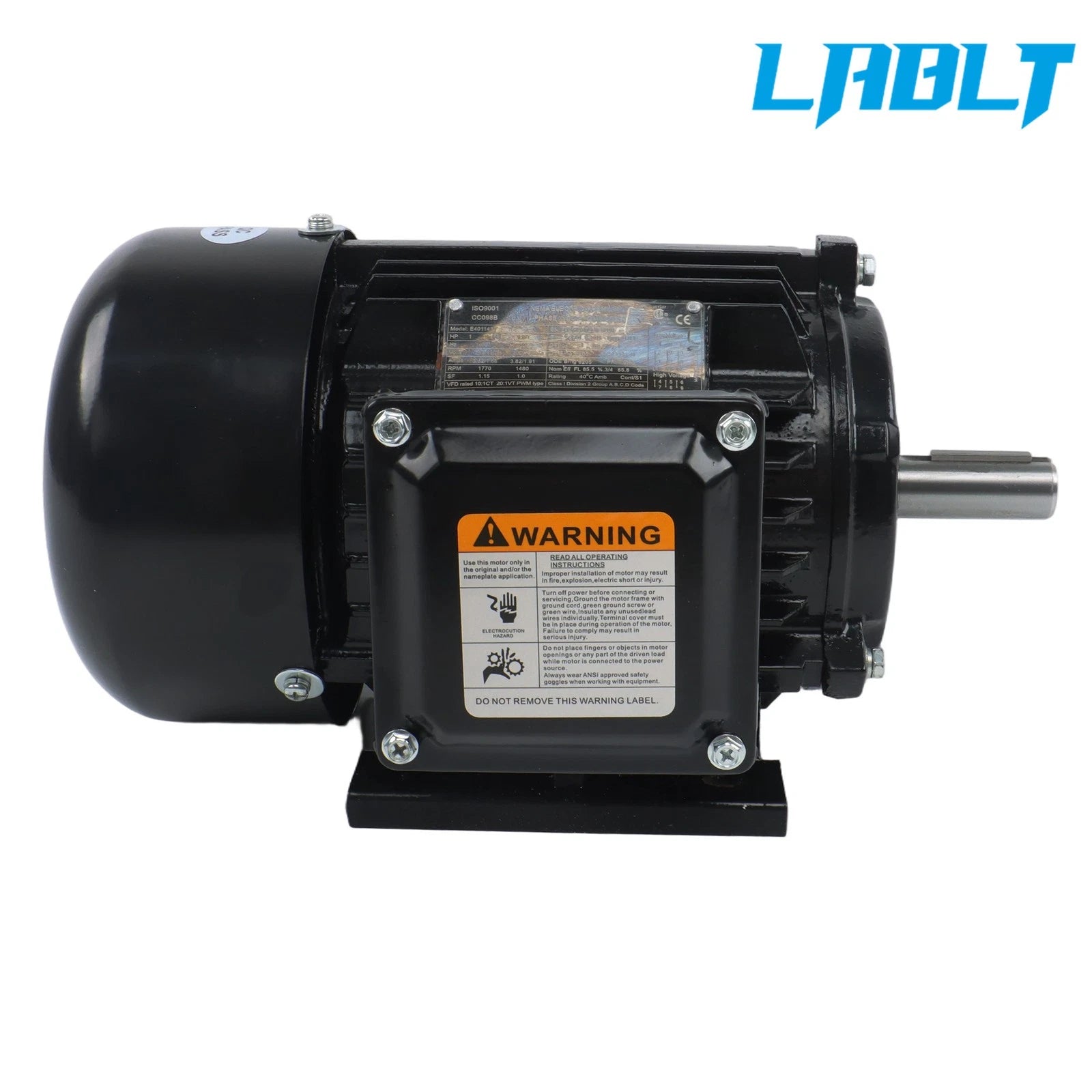 1HP Motor for LABLT 143T Frame (230/460V 60Hz)