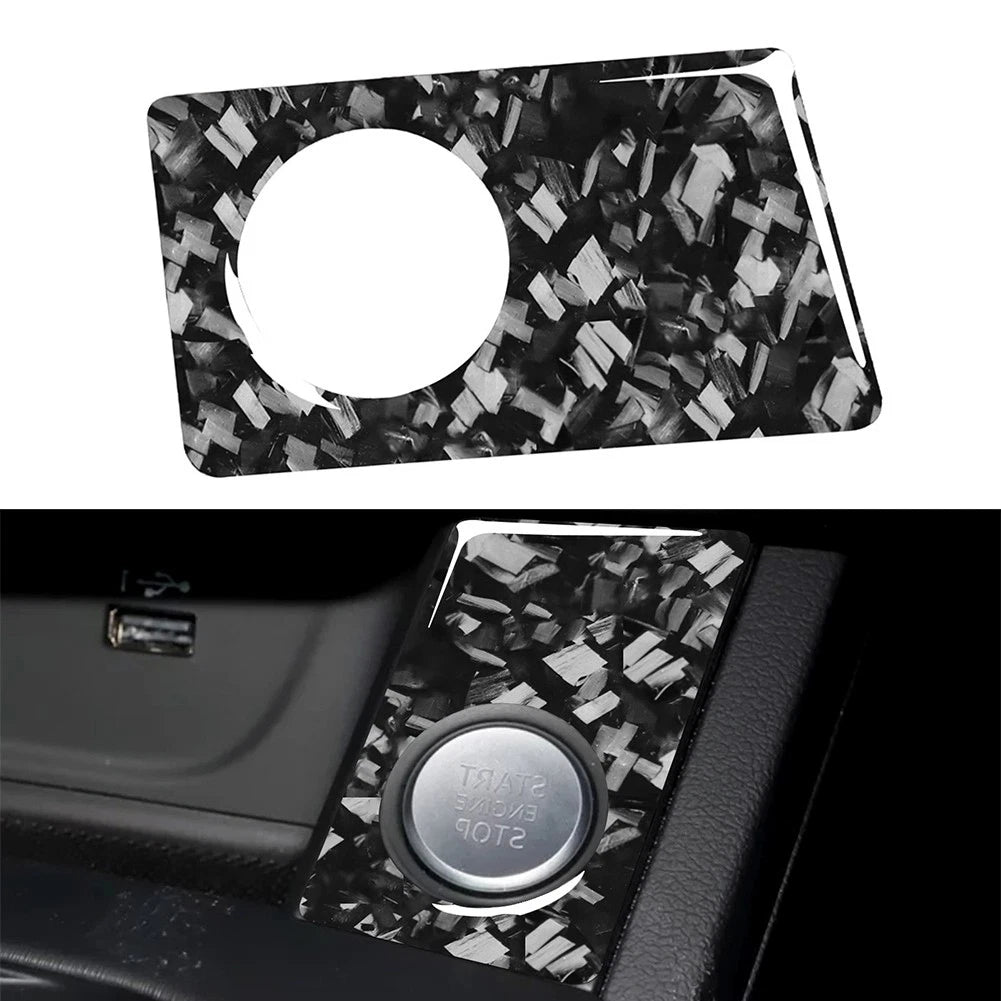 Engine Start Stop Push Button Panel Cover Trim for Audi A4 B9 S4 A5 (2017–2023)