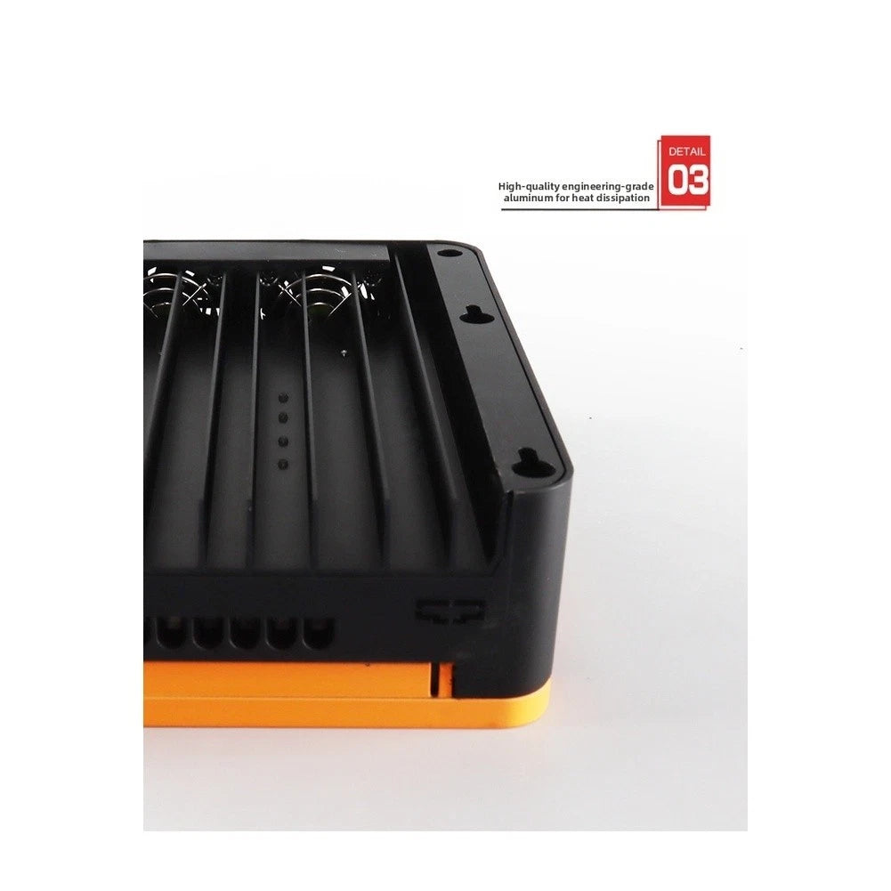 Dual USB Solar Charge Controller 12V 24V with LCD Display for RV