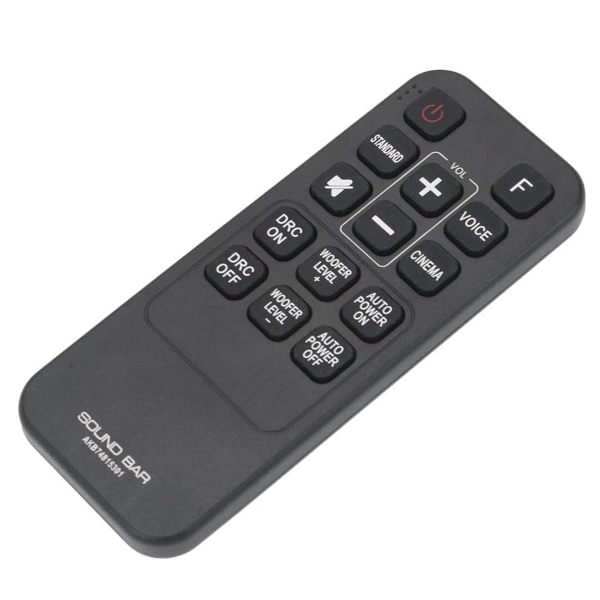 Accessory Remote Control for LG Sound Bar SH3B SPH4B-W LAS453B