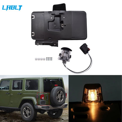 Rear License Mounting Plate Bracket for Jeep Wrangler JK (2007–2017)
