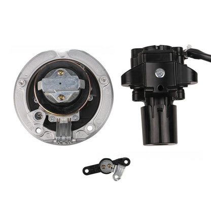 Ignition Switch Fuel Tank Cap Lock for Kawasaki EX650 (2013–2016) with 2 Keys