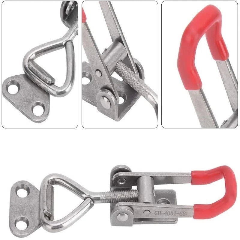 2X Adjustable Box Buckle for Horizontal Door Bolts