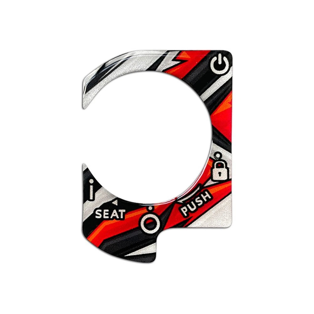 Decorative Gel Sticker for Honda Click 150i Ignition Key Holder Cover A B C
