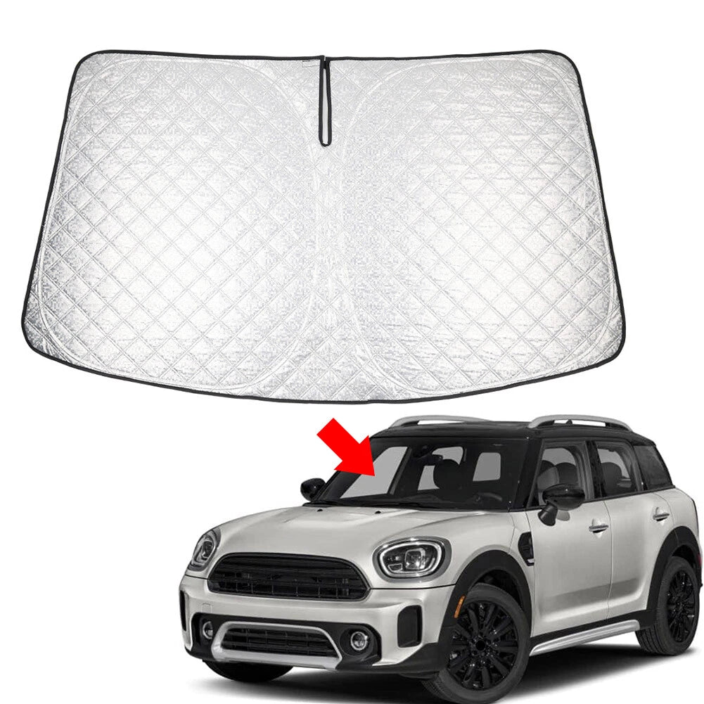 Foldable Windshield Sun Shade for BMW Mini Countryman (2017–2023)