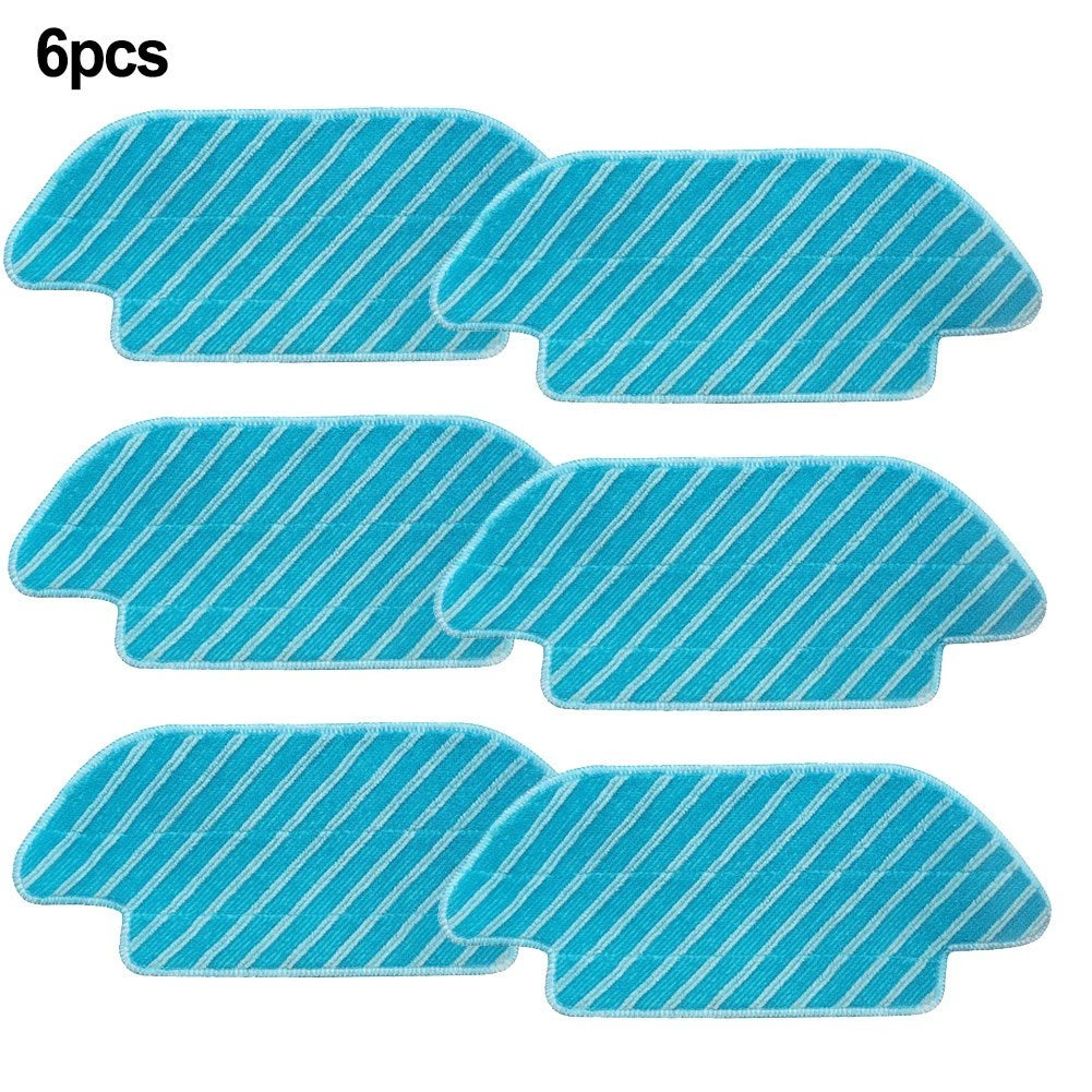 6 Pack Mop Cloths for Cecotec ForConga 4690 6090 7090 IA 4090