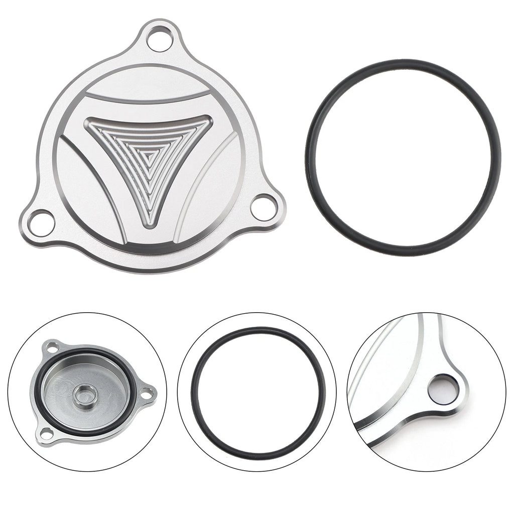 CNC Oil Filter Cover for Suzuki DRZ400 (2005–2025)