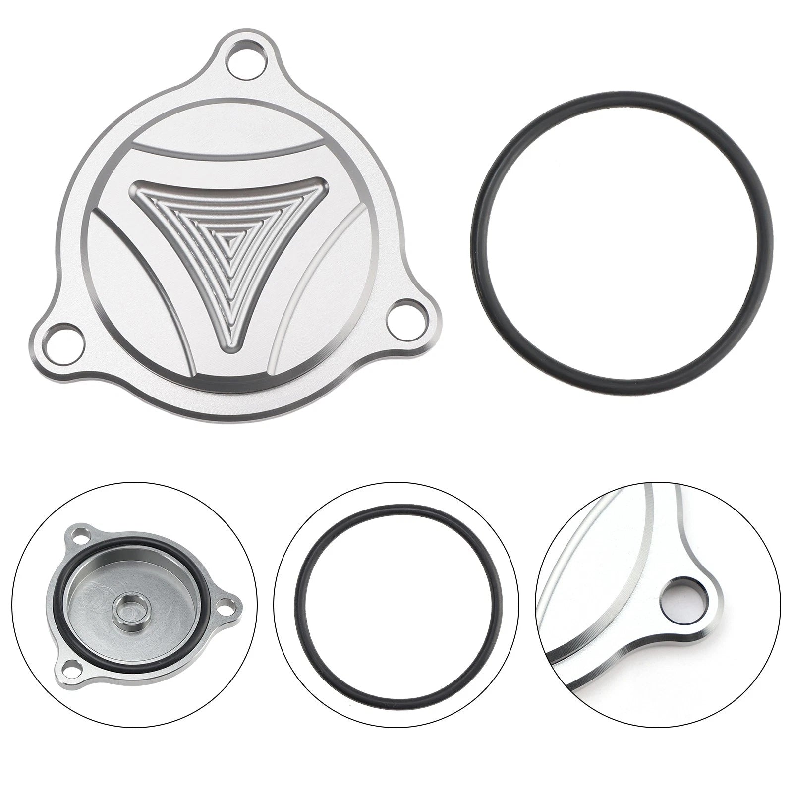 CNC Oil Filter Cover for Suzuki DRZ400 (2005–2025)