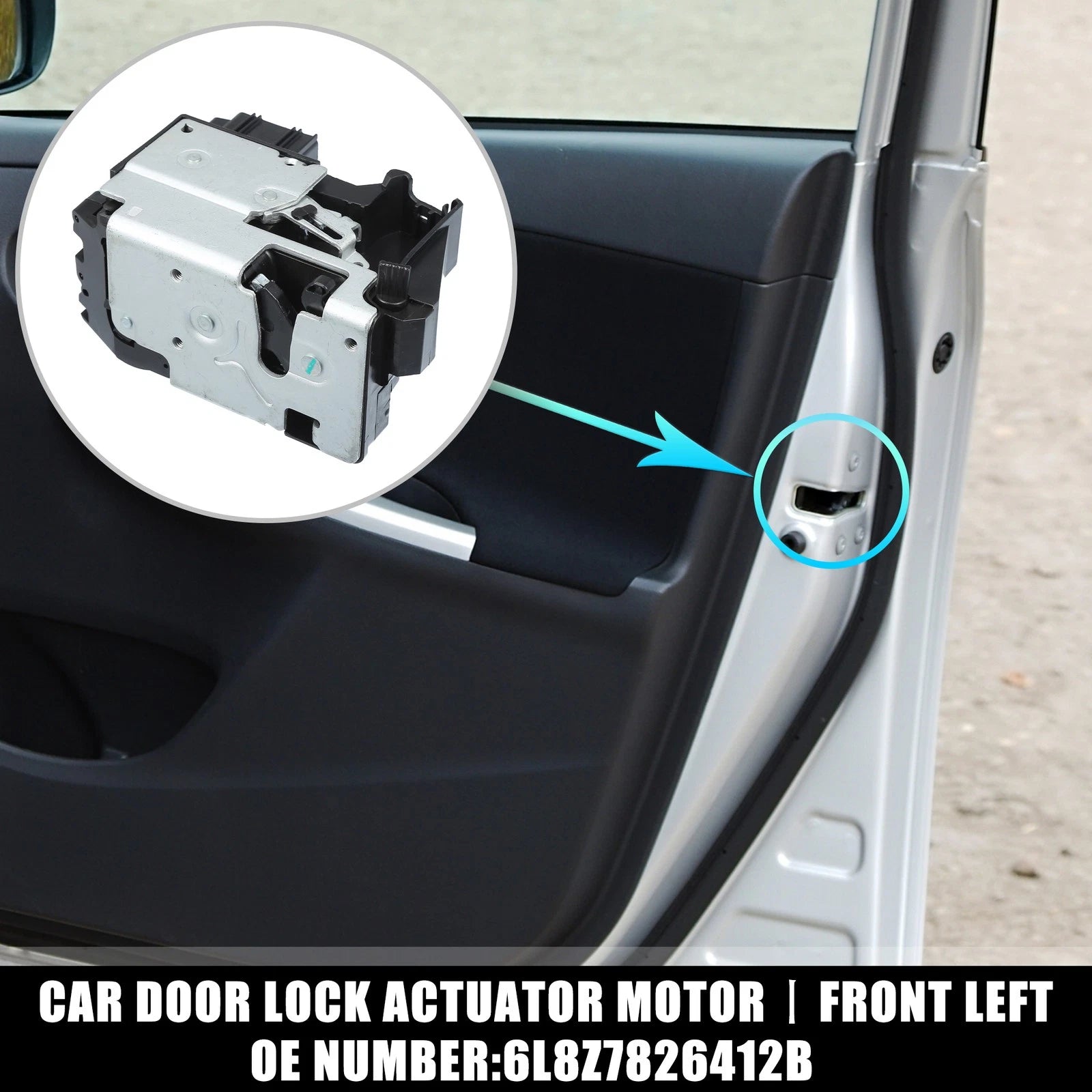 Rear Right Power Door Lock Actuator Replacement for Ford Escape (2001–2007)
