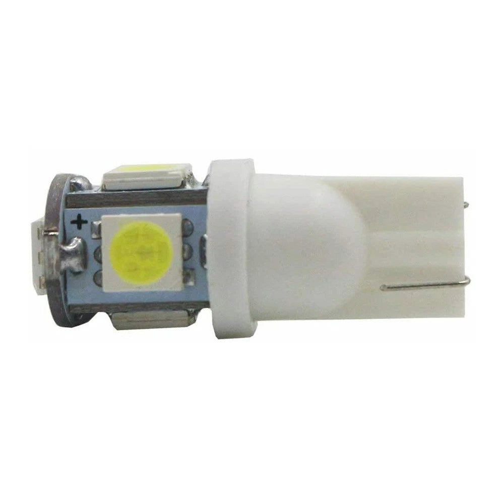 10Pcs 6000K LED Replacement Car Lights for (194, 168, 2825, 5050)