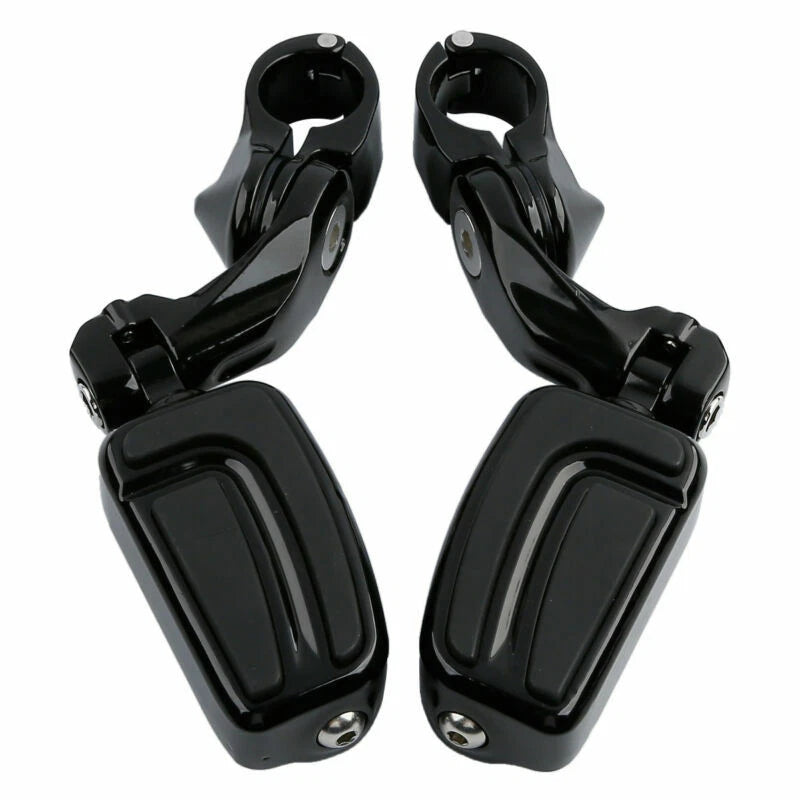 1 1/4" Short Angled Highway Engine Guard Footpeg for Harley