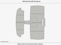 EVA Pad Teak Flooring Mat for Sea Ray 650 Sundancer (1994)