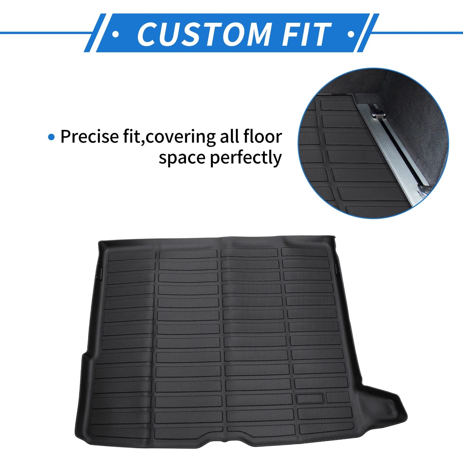 Rear Trunk Mat Replacement for Mercedes Benz GLC (2016–2022)