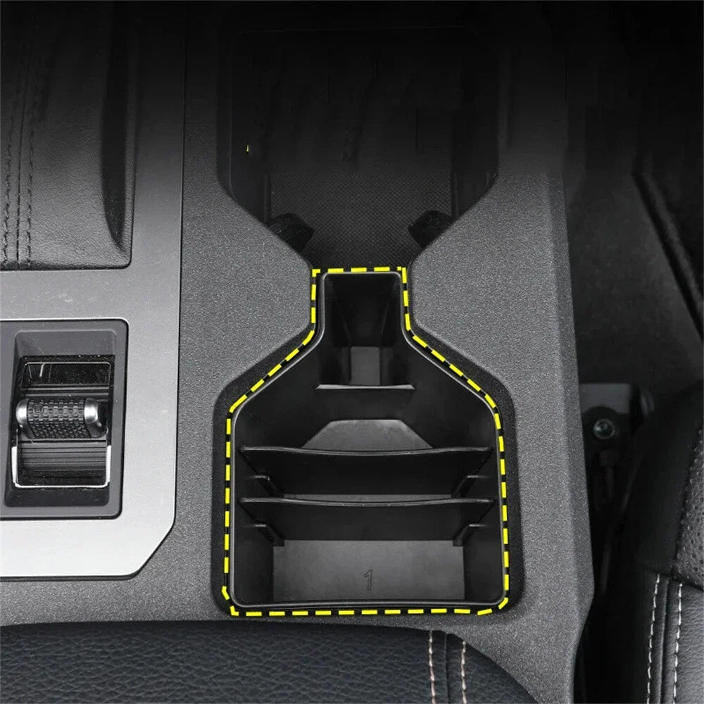 Center Water Cup Holder Storage Box for Toyota Land Cruiser LC250/Prado (2024-2025)