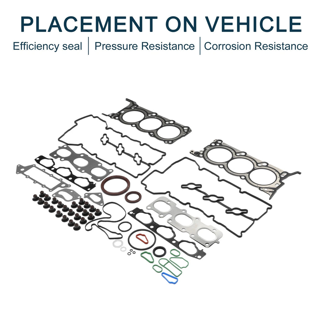 Cylinder Head Gasket Kit for Hyundai G6DA Engine (1 Set 2009–2012)