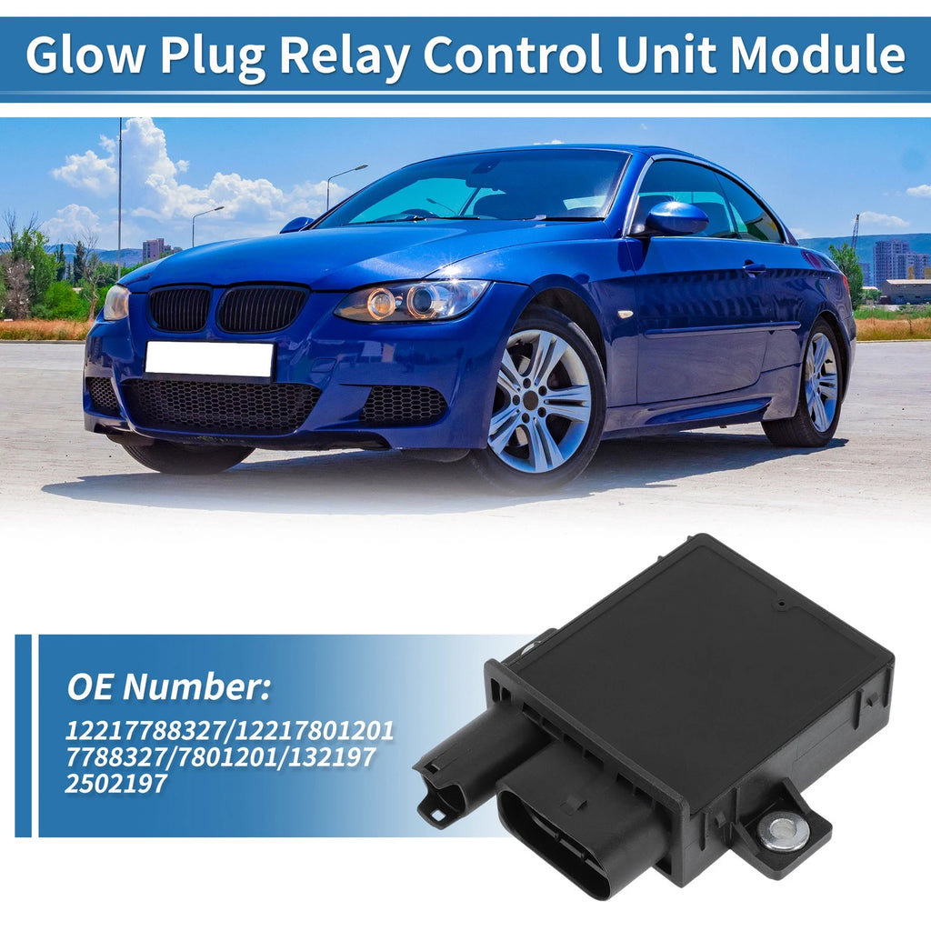 Glow Plug Relay Control Module No.12217788327 for BMW E90 325d 335d (2006–2010)