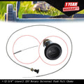 Rotary Universal Push Pull Choke Cable 237 for (63" Inner, 60" Conduit)