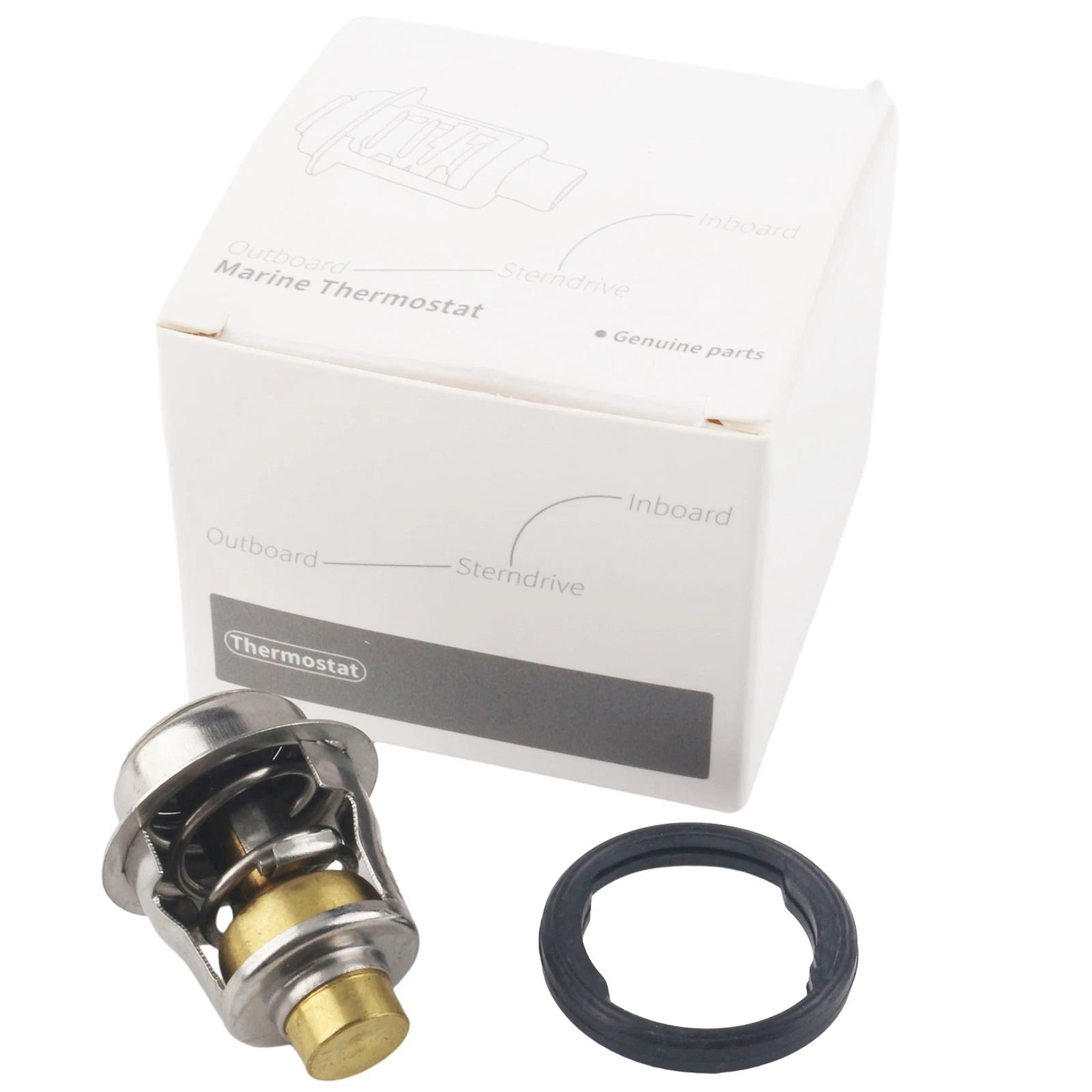 Thermostat Kit Assembly for Suzuki Marine DF 40 50 60 70 HP (4-Str) 17670-87J01
