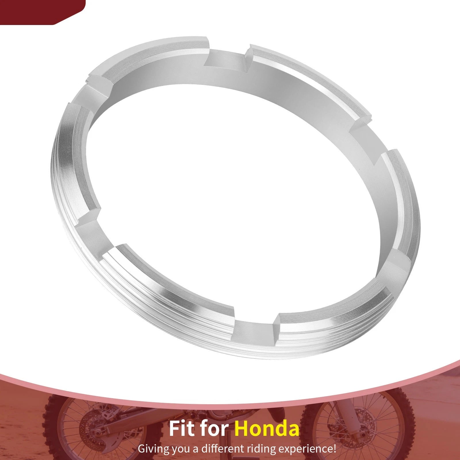Rear Wheel Bearing Retainer 41231-KZ4-000 for Honda CR125R CR250R CR500R (1984–2001)