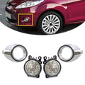 Fog Light Kit for Ford Fiesta (2008–2012) - Includes Frame Cover