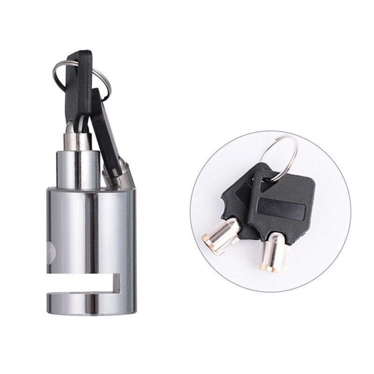 Anti-theft Wheel Disc Brake Lock for Motorcycle Scooter (Portable)