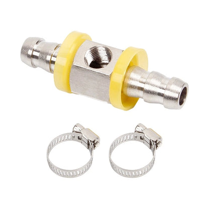Fuel Line Sensor Connector T-Fitting 3/8 for Automotive Use