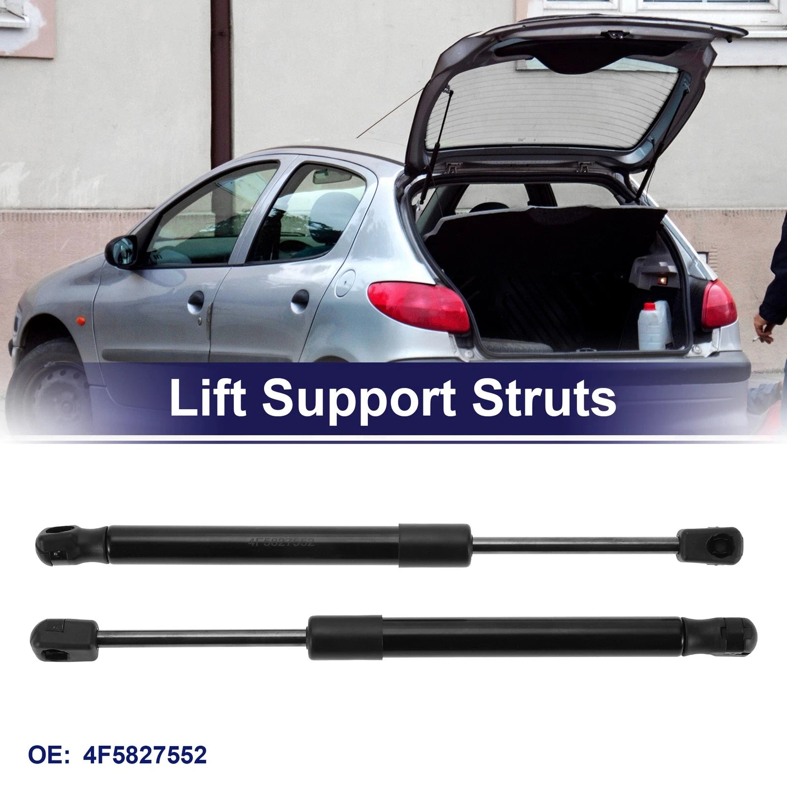 Tailgate Lift Support Struts Gas Spring Replacement for Audi A6 (2004–2011)