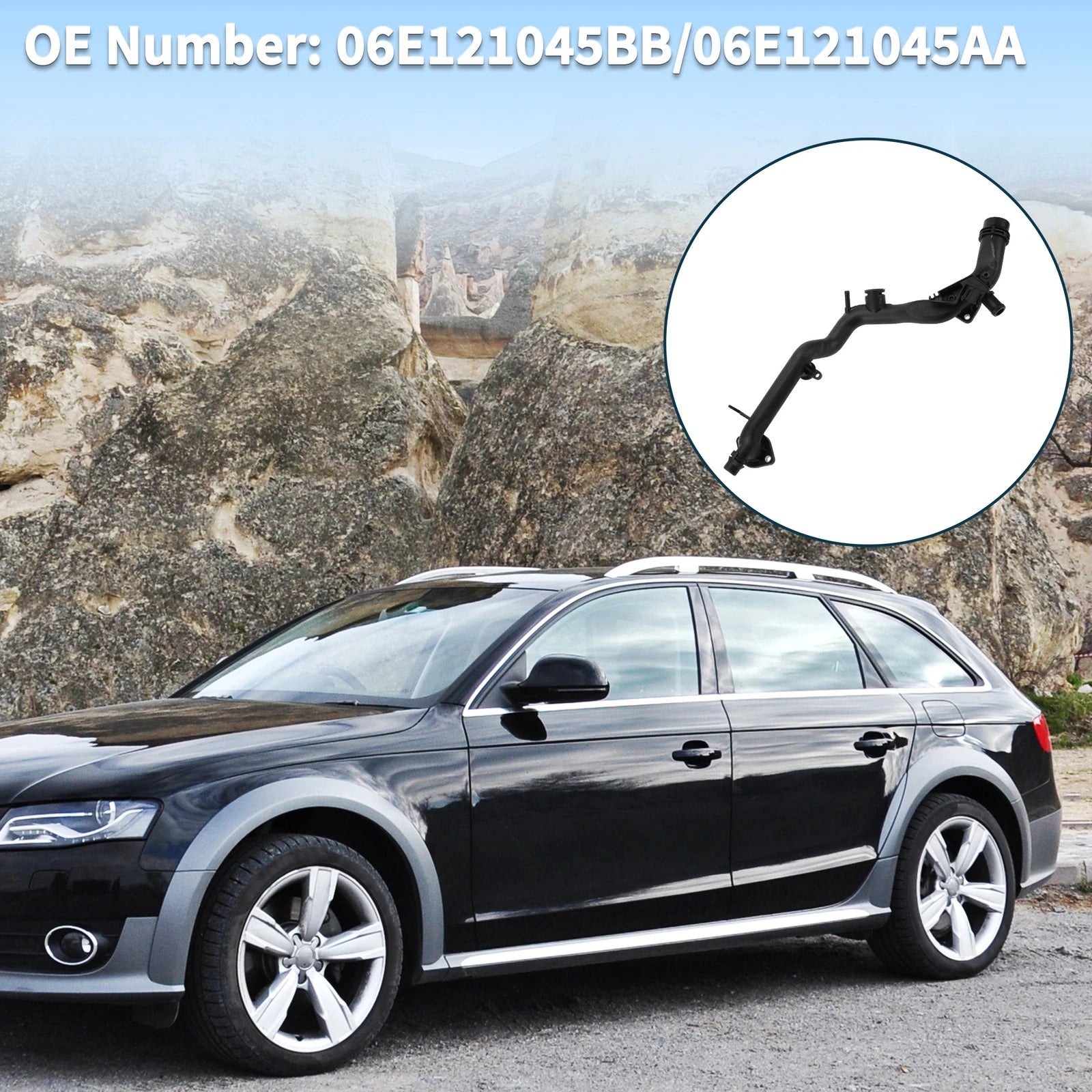Engine Cooling Water Line Replacement for Audi Q5 S5 (2013–2017)