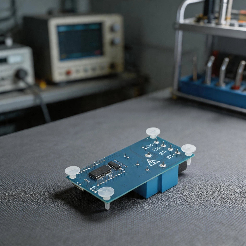 6V 60V Battery Charging Module with Voltage Monitoring and Timer Control