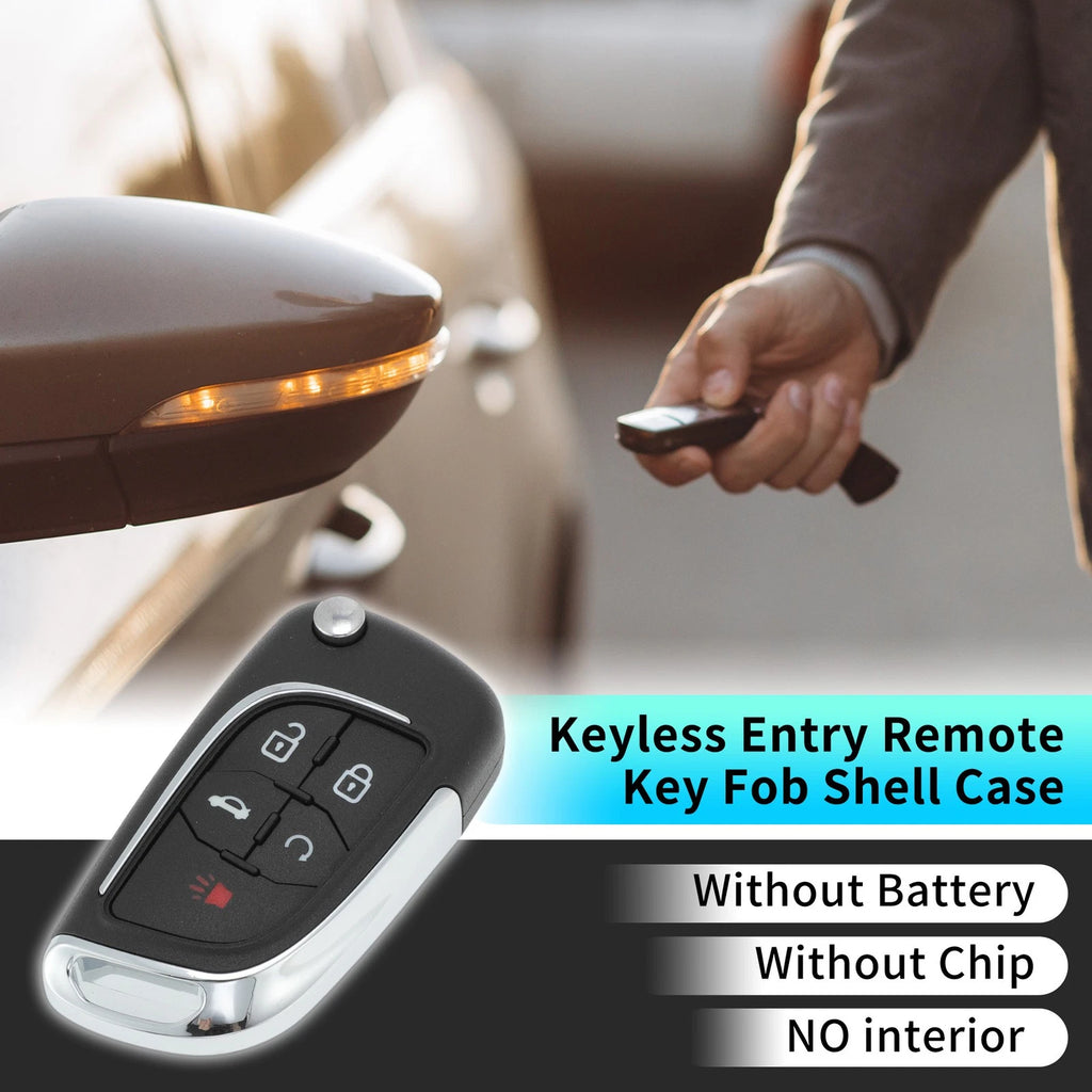 Key Fob Shell Case Replacement for Chevrolet Camaro Equinox (2010–2019)