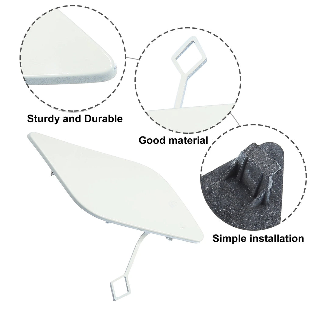 Front Right Bumper Tow Hook Cover for Mercedes Benz E-Class (2017–2023)