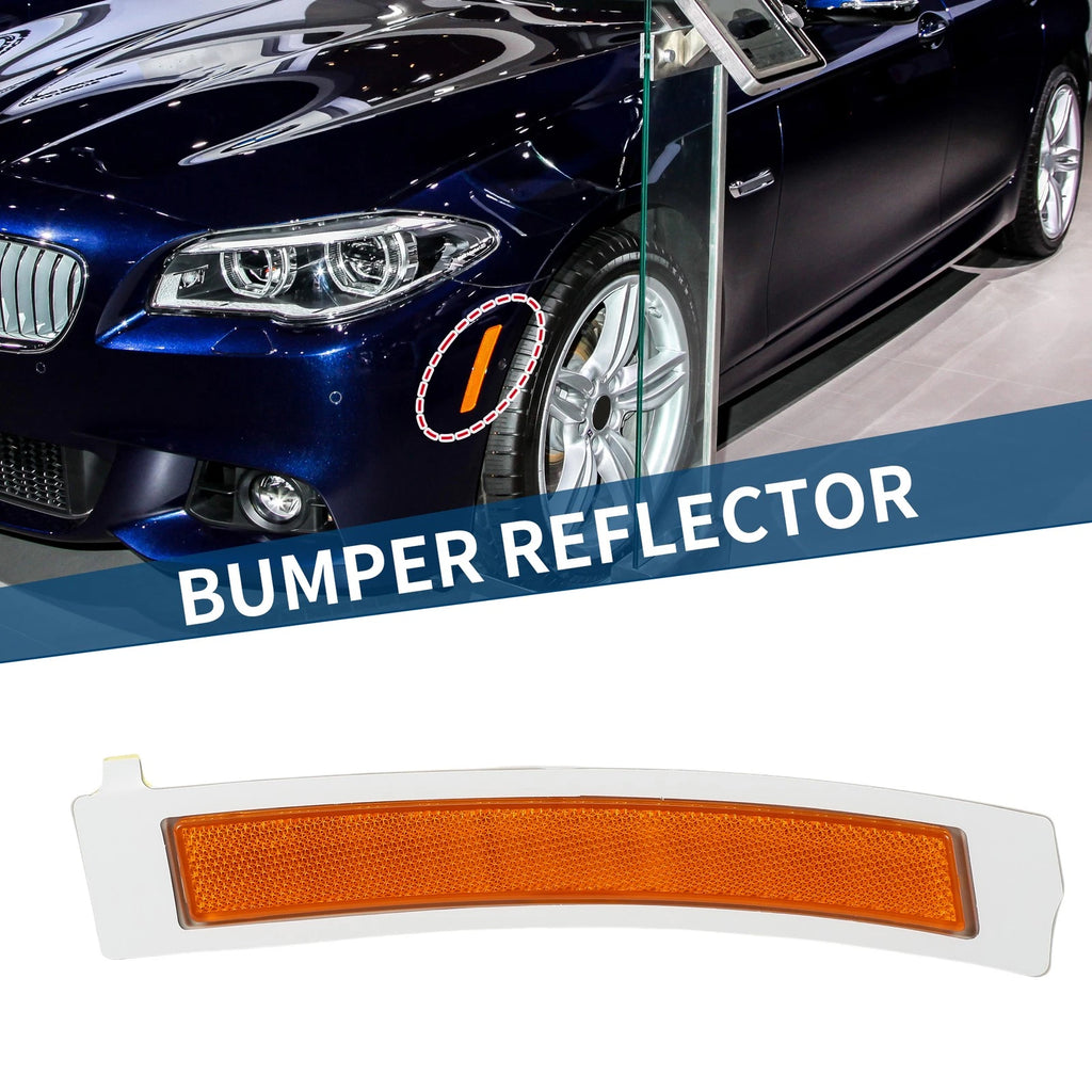 Bumper Reflector Replacement for BMW 550i GT Front Left (2010–2015)