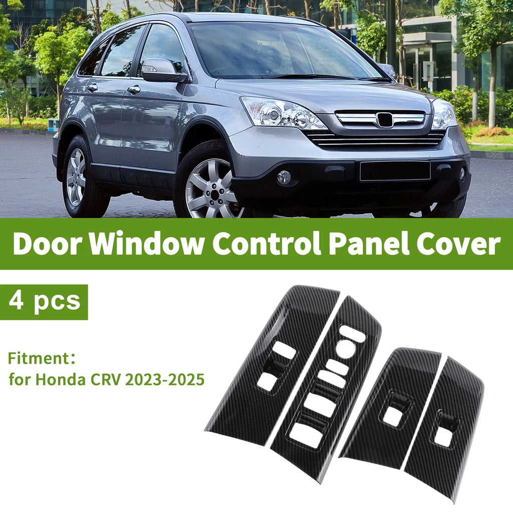4 Pcs Window Switch Bezel Cover for Honda CRV 2023–2025