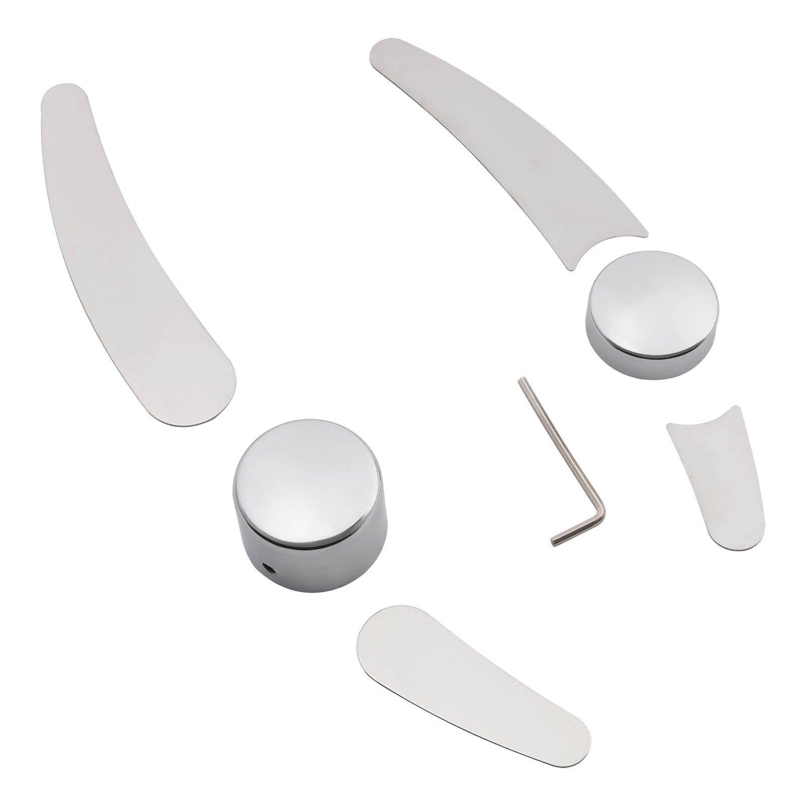 Frame Insert Trim Plate & Pivot Bolt Covers for Harley Softail Fat Boy (2000–2007)
