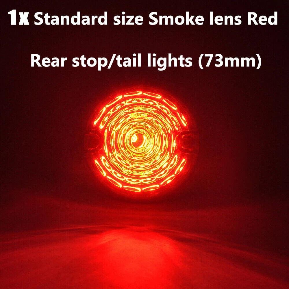 Smoked Fog Stop Reverse Indicator Light for Land Rover Defender 90 110 130