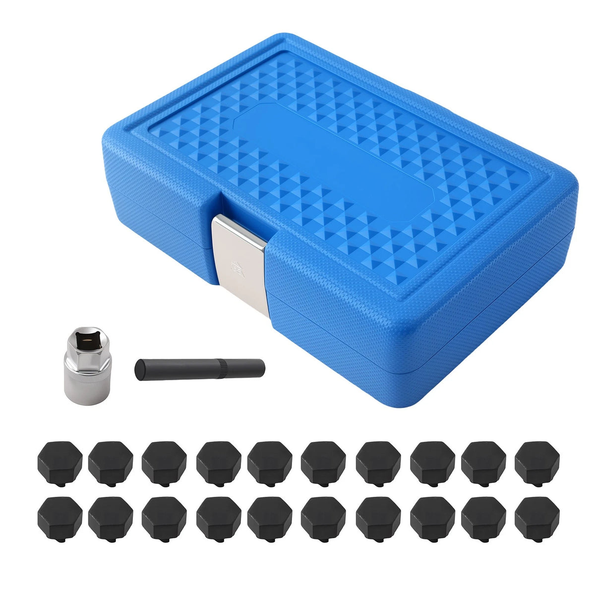 22pc Anti-Theft Wheel Nut Socket Key Set for VW Passat Tiguan (2006–2011)