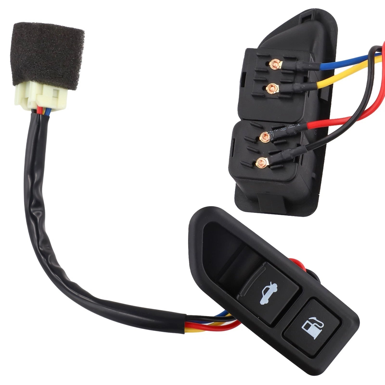 Fuel Door Opener Button Control for Universal Fitment