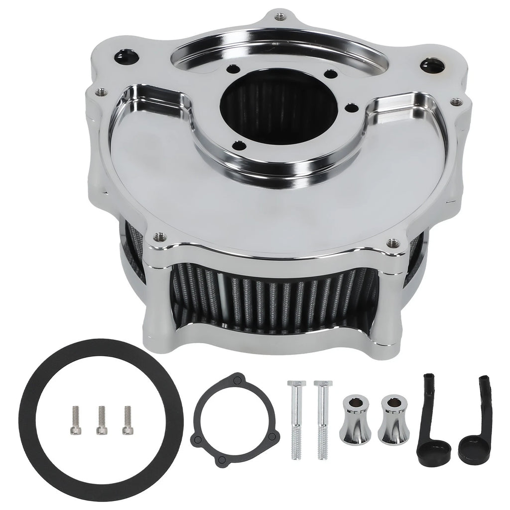 Air Cleaner Filter Intake Kit for Harley Touring Dyna (2000–2017)
