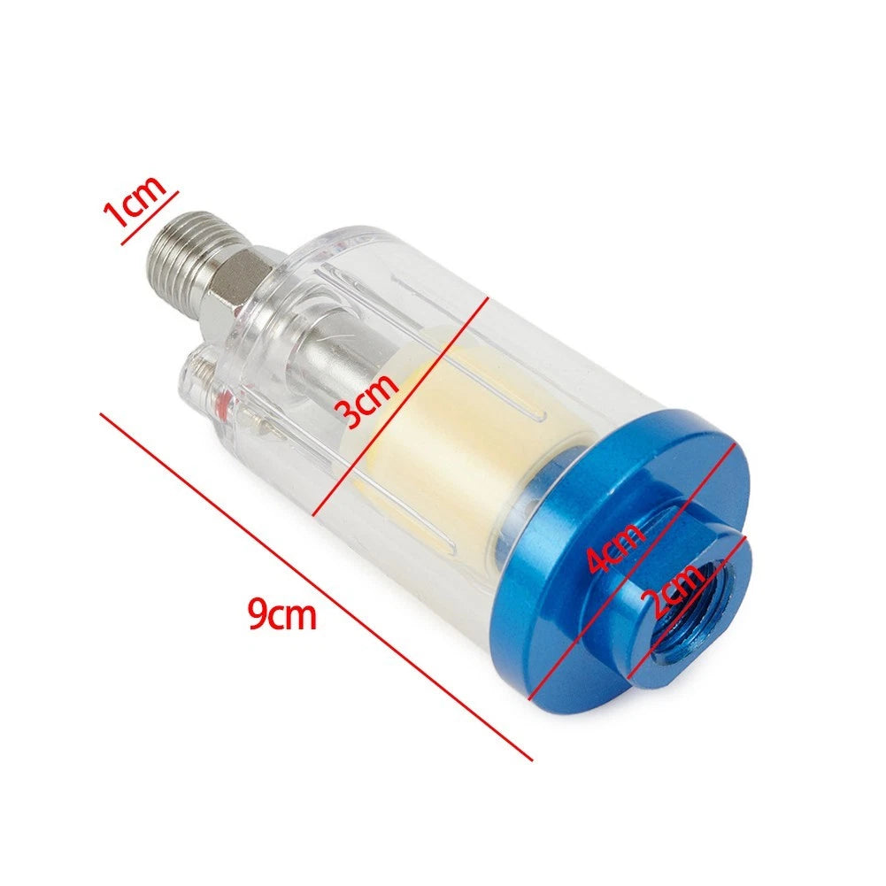 1/4 Spray Paint Air Regulator Gauge Kit with Separator Filter Tool