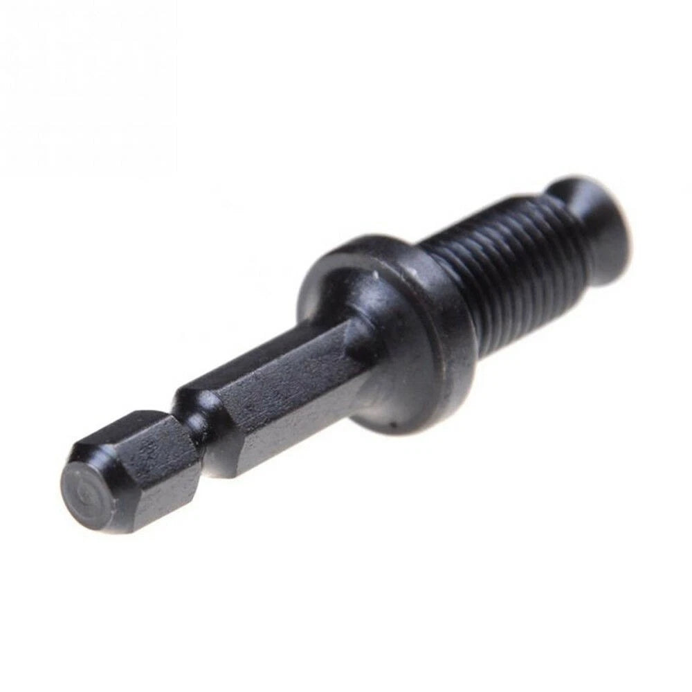 1 Pcs 1/4 Male 3/8-24UNF Drill Chuck Adapter