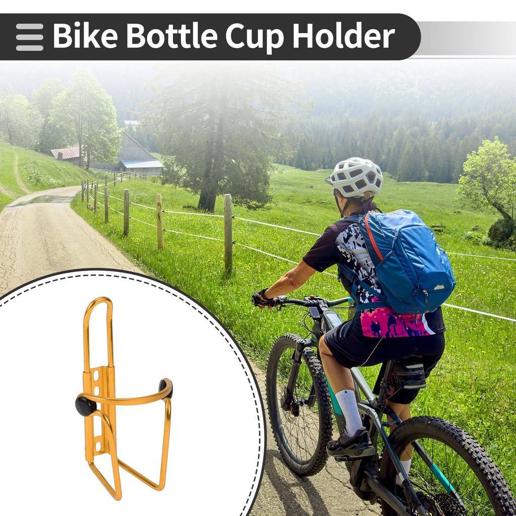 Bike Bottle Cup Holder Cage Rack Thickened Aluminum for Universal Bikes