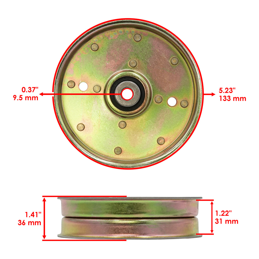 Deck Pulley Replacement for Cub Cadet 60 in RZT-S 50 in (2005–2006)