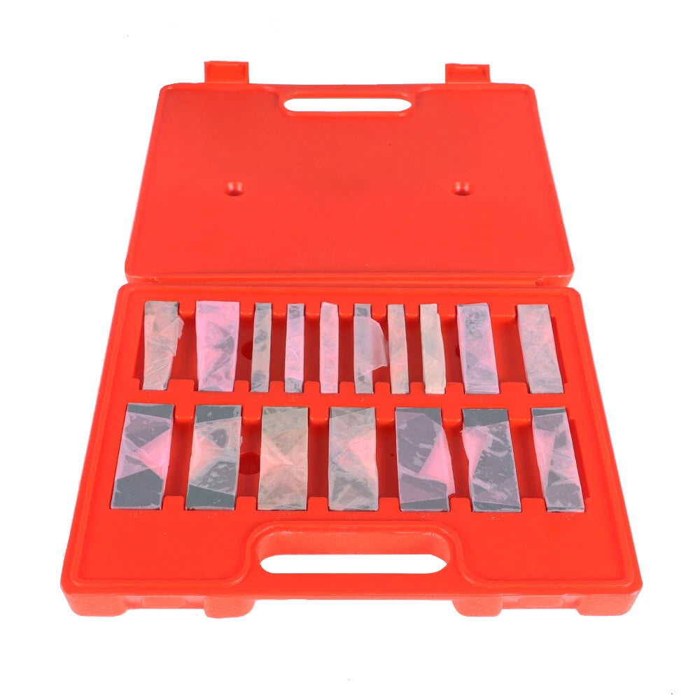 17 Pcs Precision Angle Block Set 1/4 to 45 Degree with Case