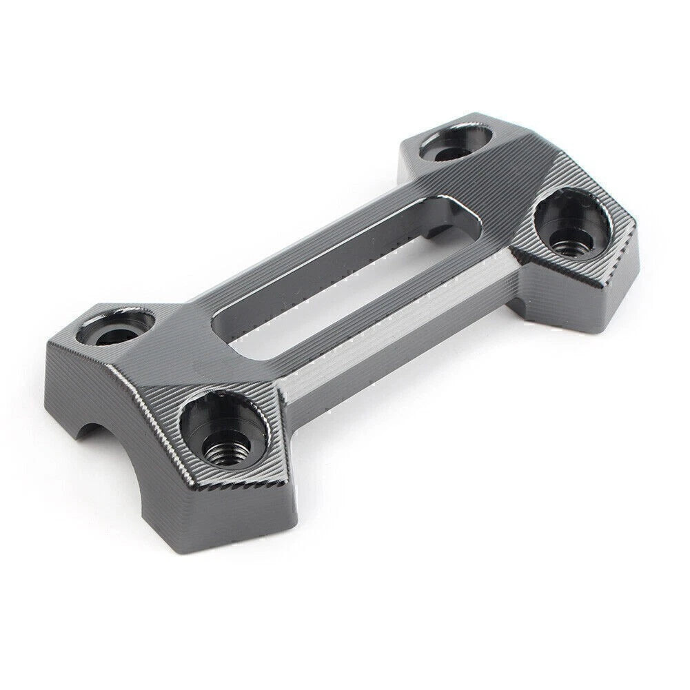 Handlebar Fat Bar Riser Mount Clamp Top Cover for Kawasaki Z900 (2017–2019)