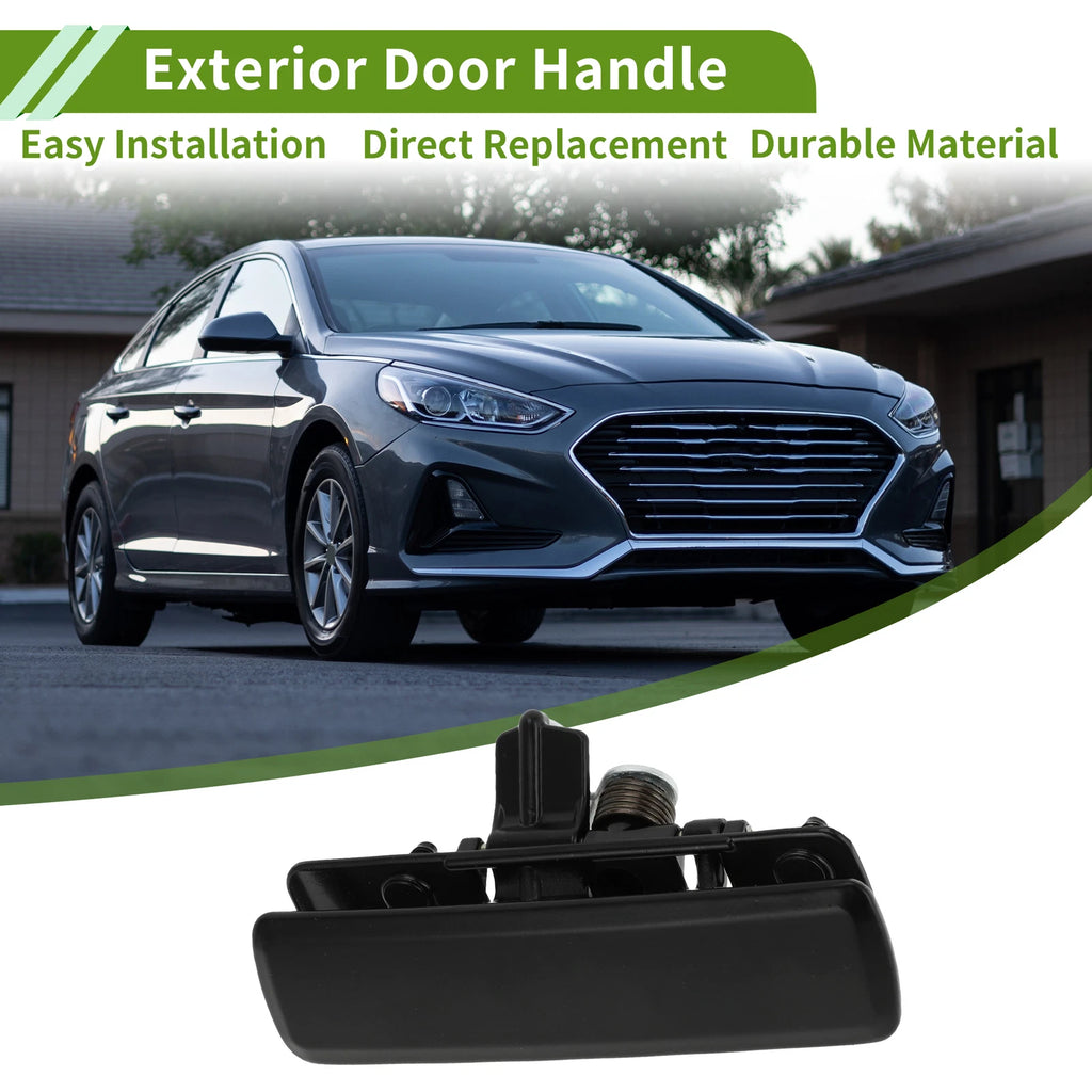 Exterior Door Handle for Chevrolet Astro (1992–2005) Black Front Left ABS