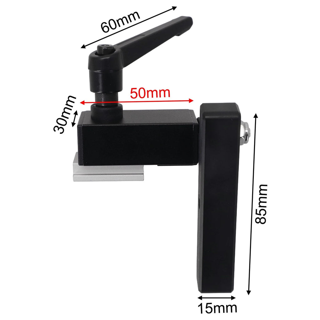 Miter Track Stopper for Carpenter's Needs (Aluminum Alloy)