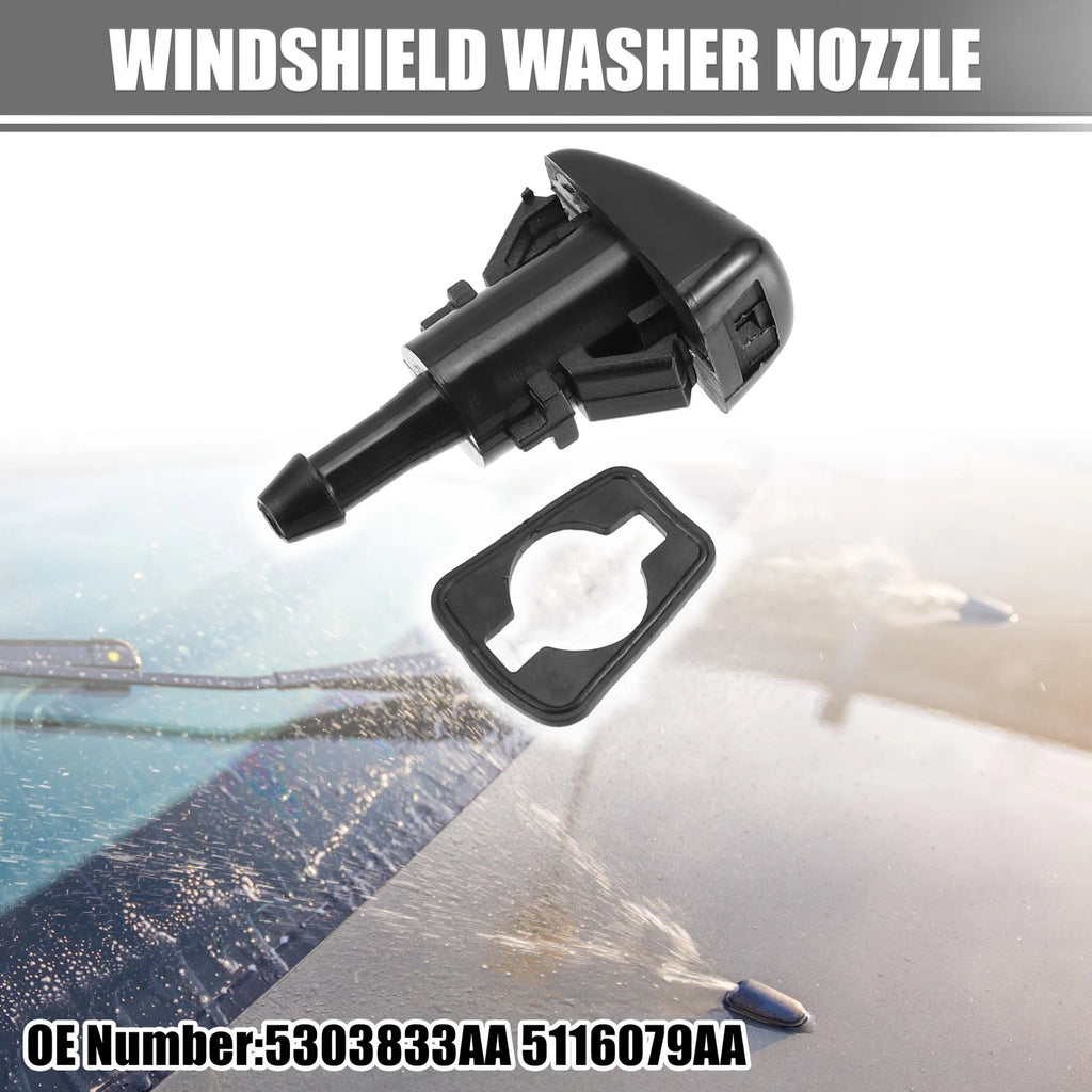 Windshield Washer Nozzle Replacement for Dodge Ram 1500 2500 (2009–2018)